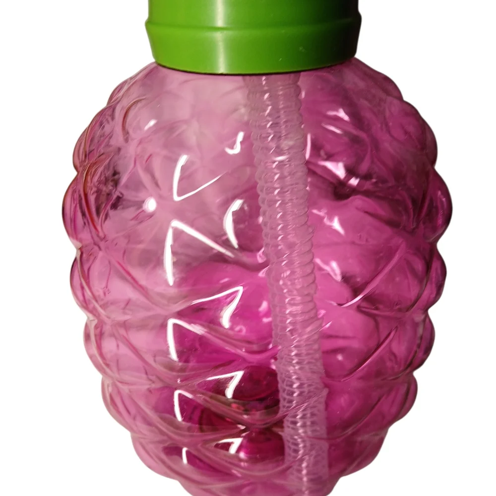 Tropical Pineapple Party Cup with Straw